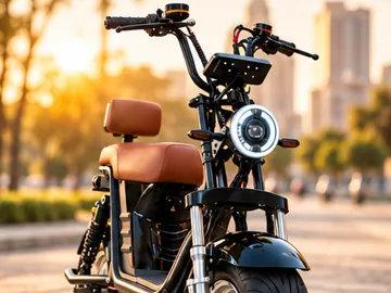 Scooter elétrica pronta pra sair